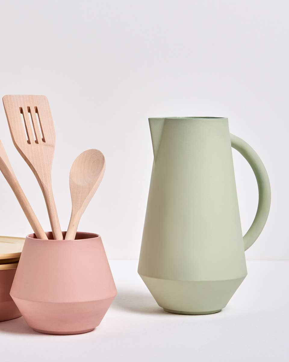 Caraffa verde pastello