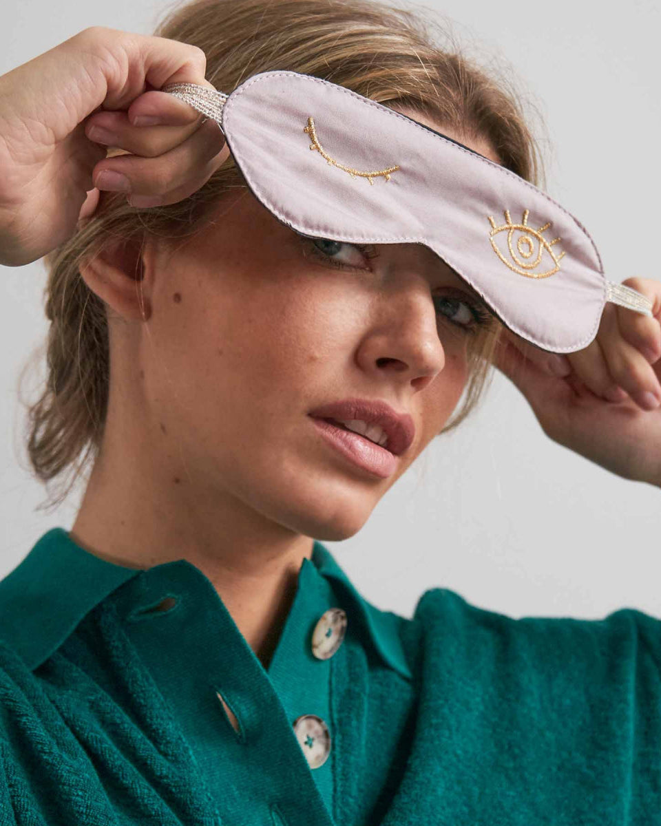 Céleste Occhi Maschera per il sonno Poivre rose 8 X 20