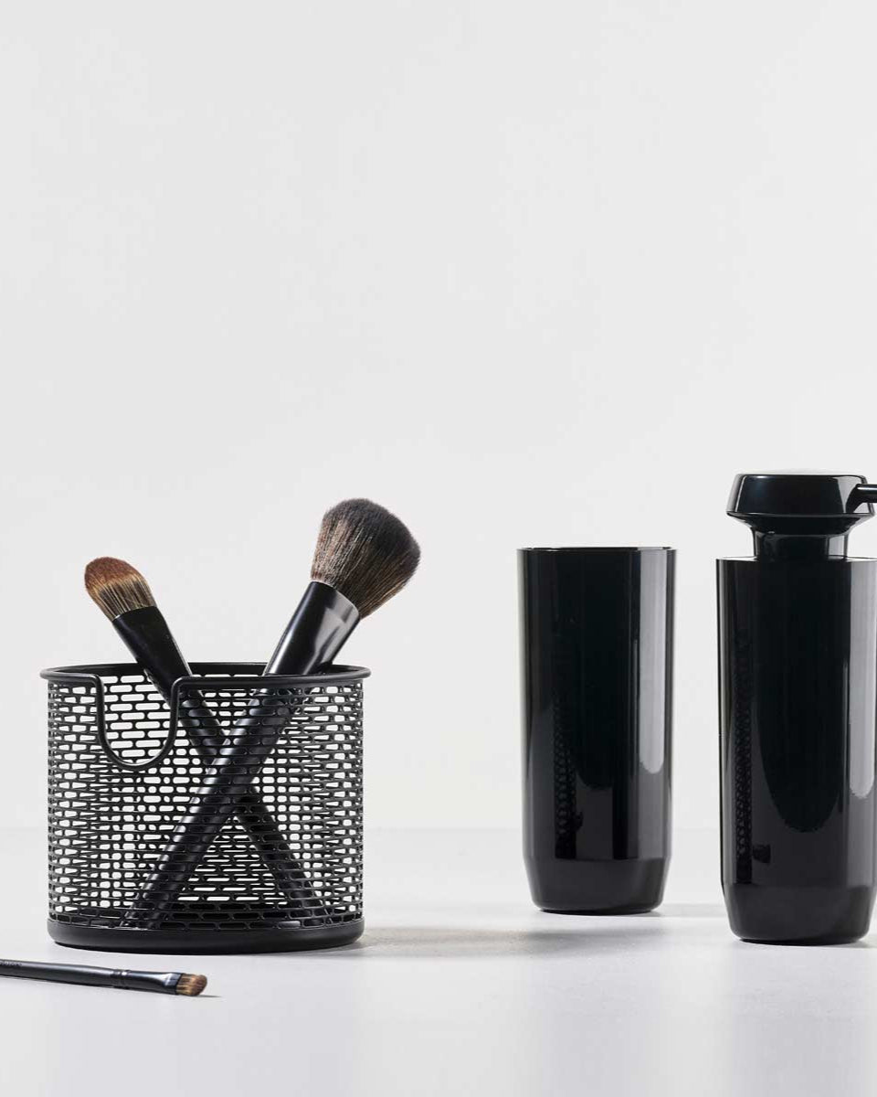 Cestino portaoggetti nero