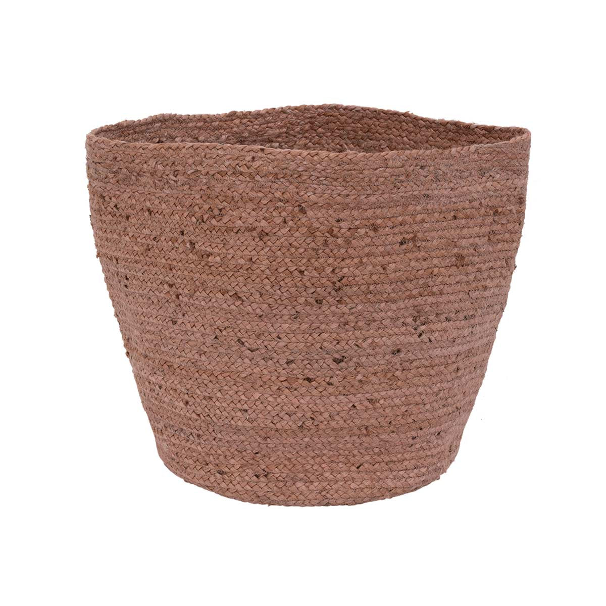 Cesto portaoggetti iuta colorata