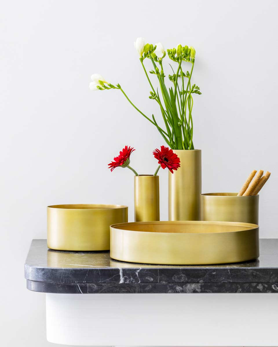 Ciotole in ottone opaco