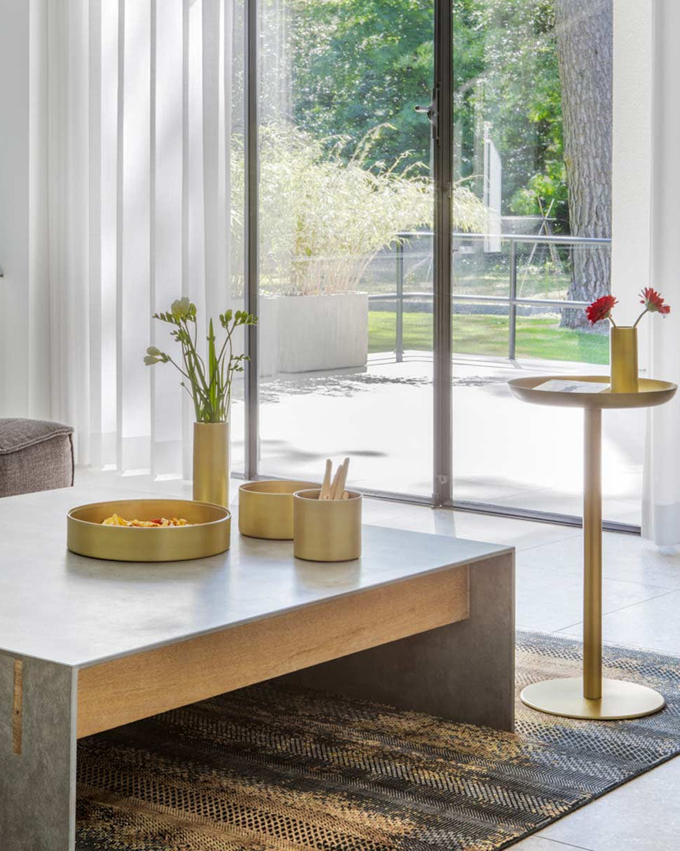 Collezione di vasi e ciotole in metallo XLBoom