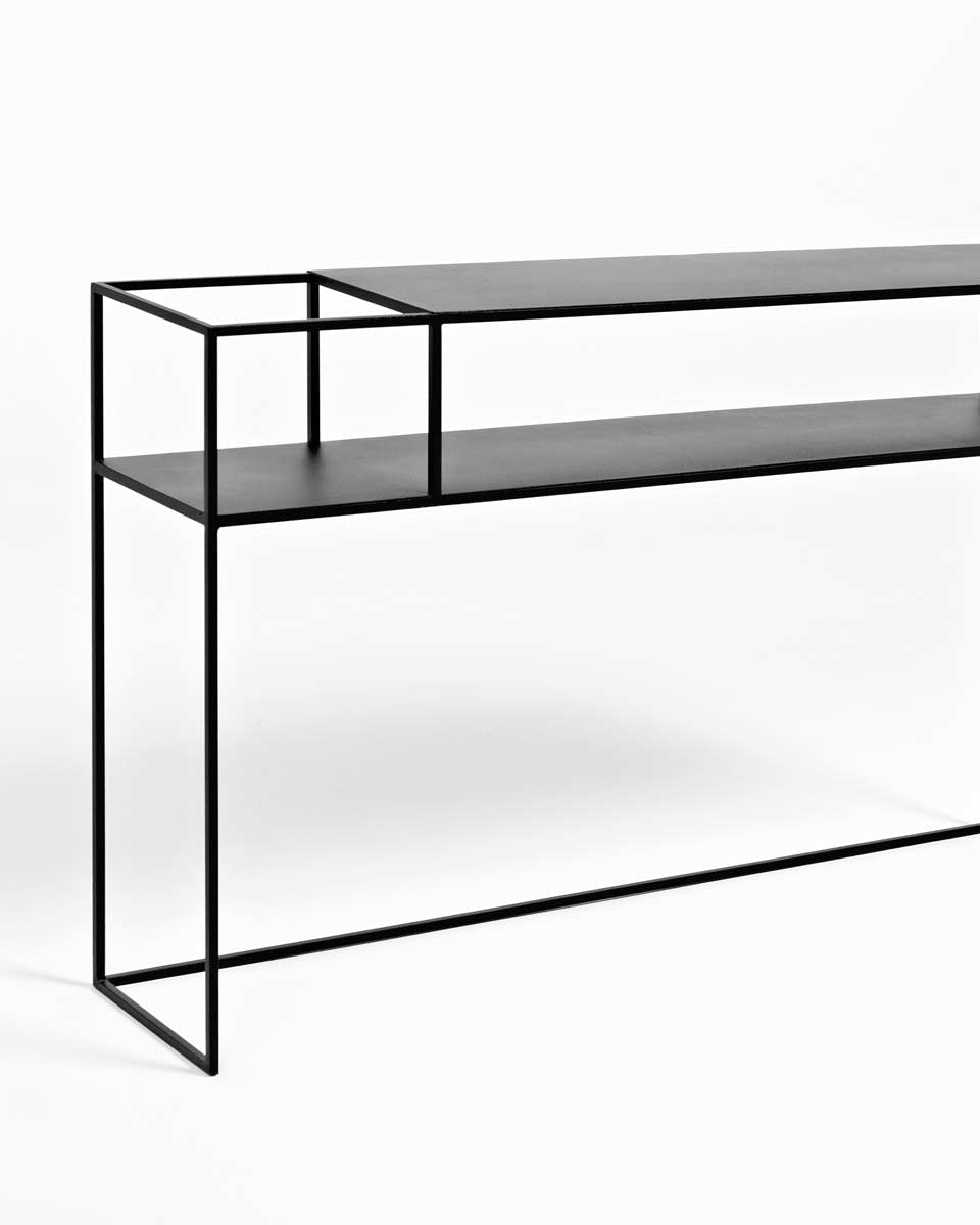 Consolle in metallo industrial