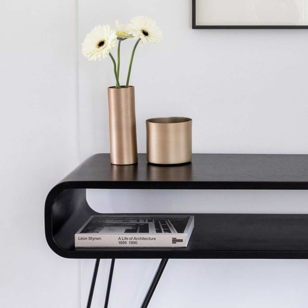 Tavolo consolle per ingresso nero