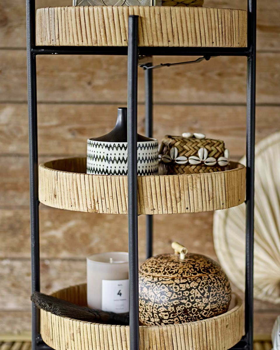 Contenitore decorativo in gres per il bagno