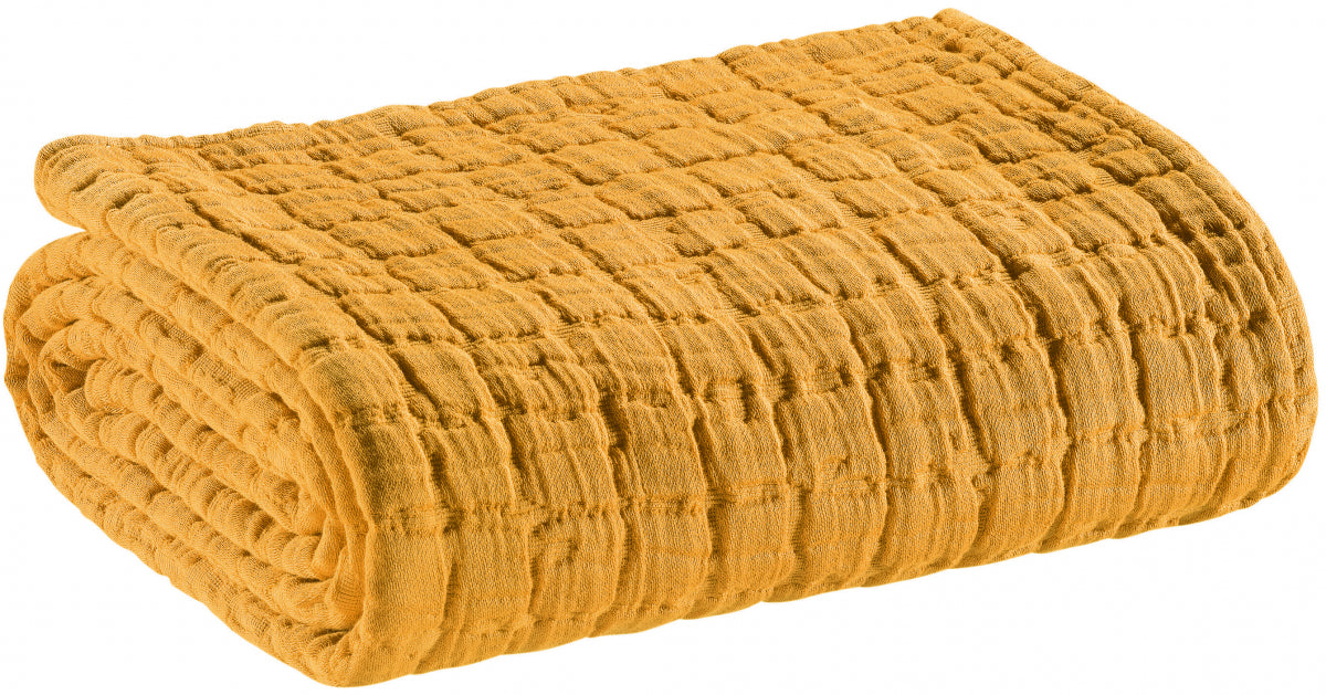 Copriletto Swami Stonewash Safran 240 X 260