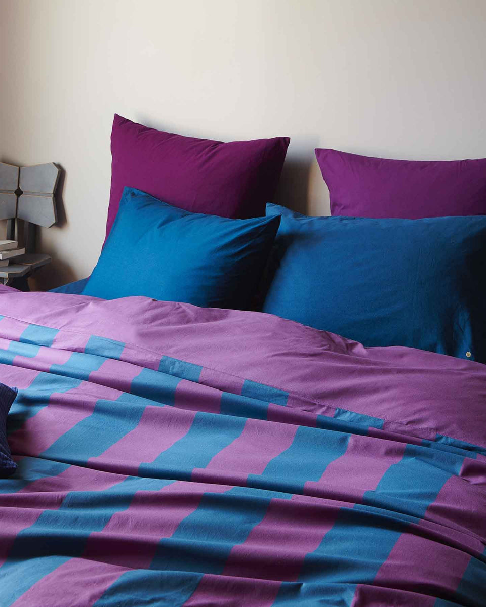 Copripiumino Malo viola pioggia/Orage 200 X 140