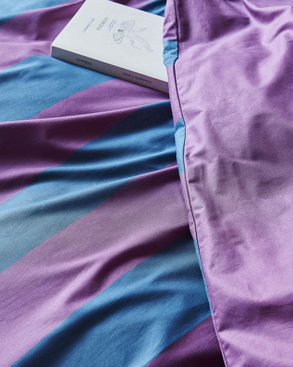 Copripiumino Malo viola pioggia/Orage 220 X 240