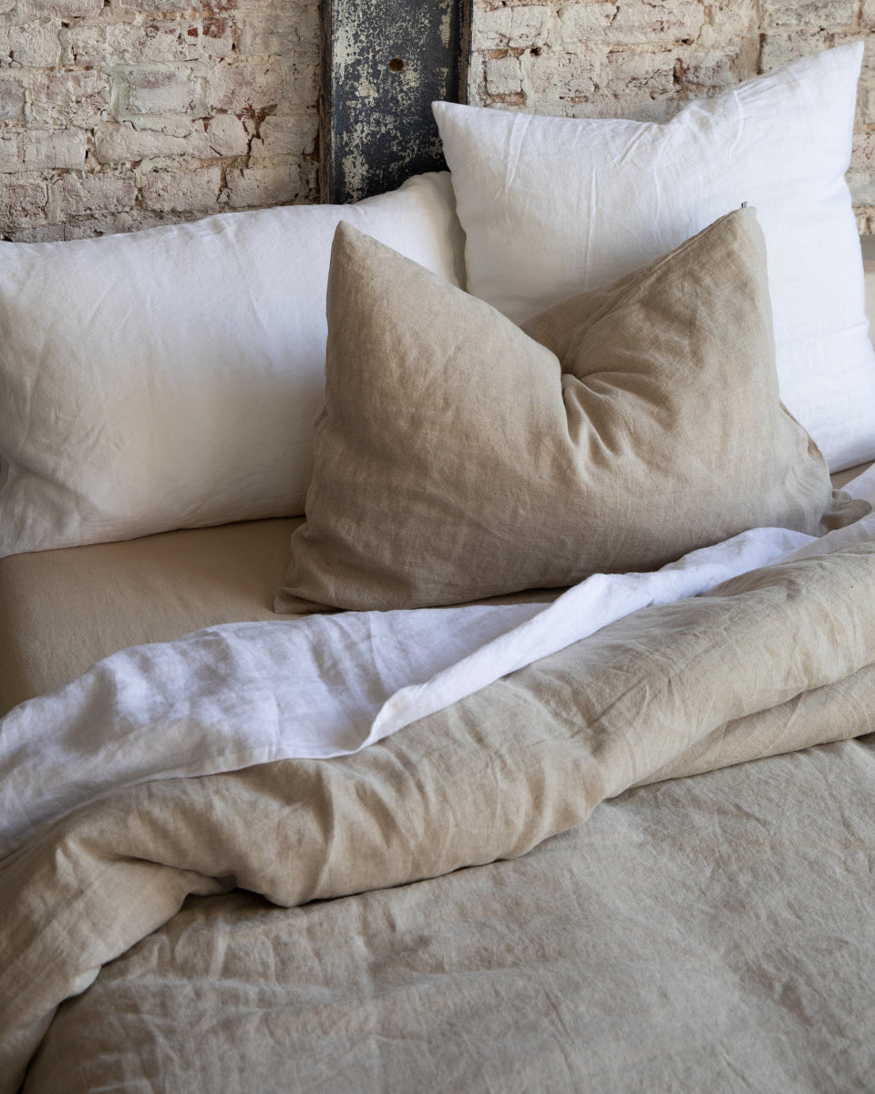 Copripiumino Stonewashed Zeff Blanc 240 X 220