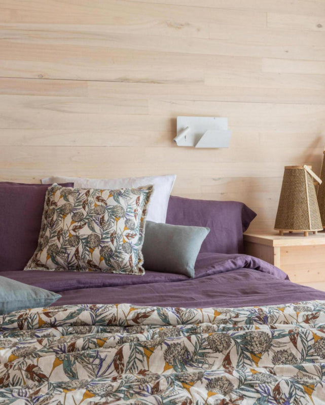 Copripiumino Stonewashed Zeff Raisin 240 X 220