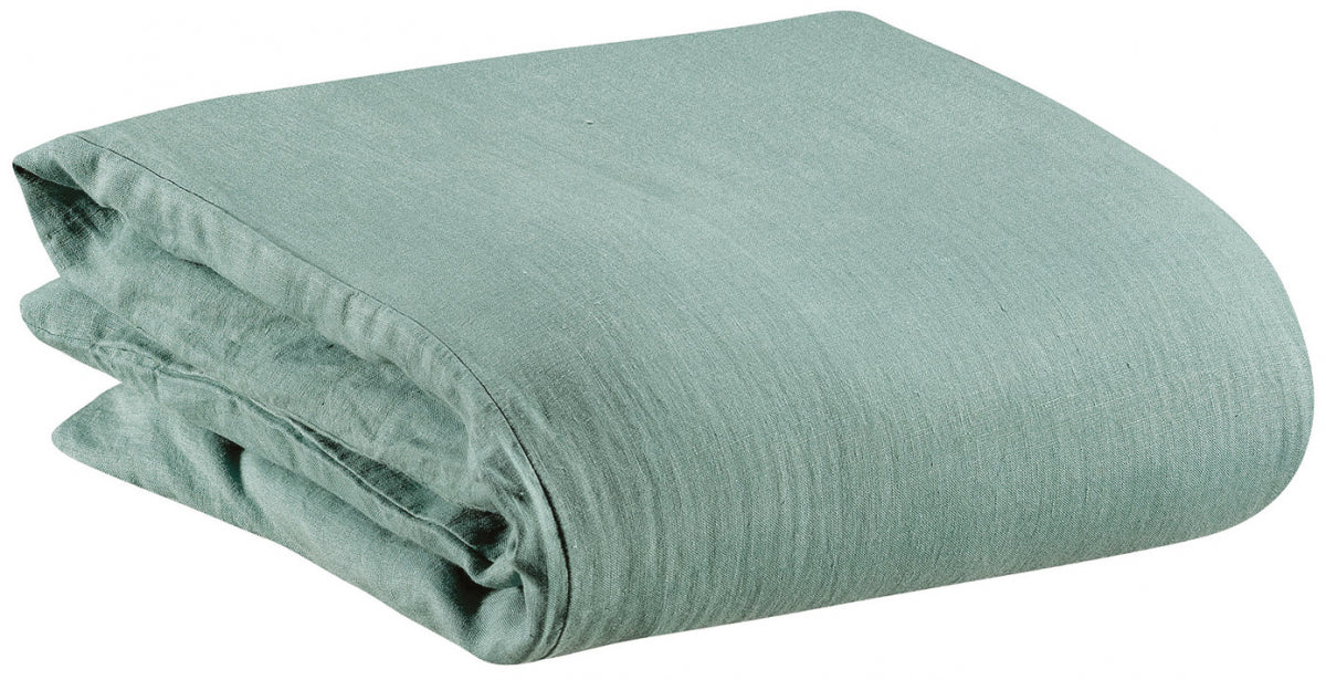 Copripiumino Stonewashed Zeff Vert De Gris 240 X 220