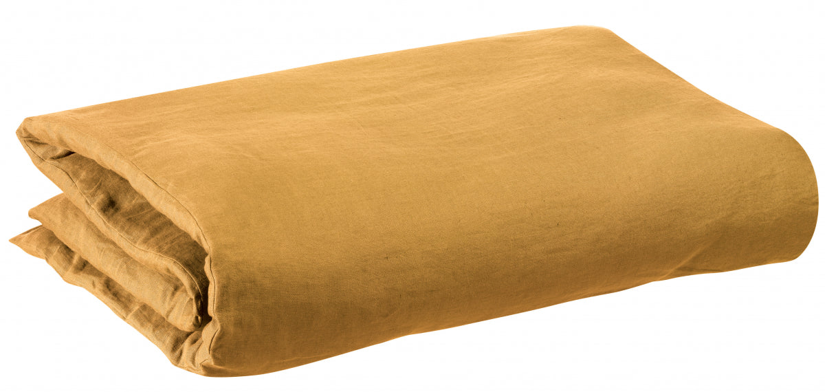 Copripiumino Zeff Ocre Stonewashed 240 X 220