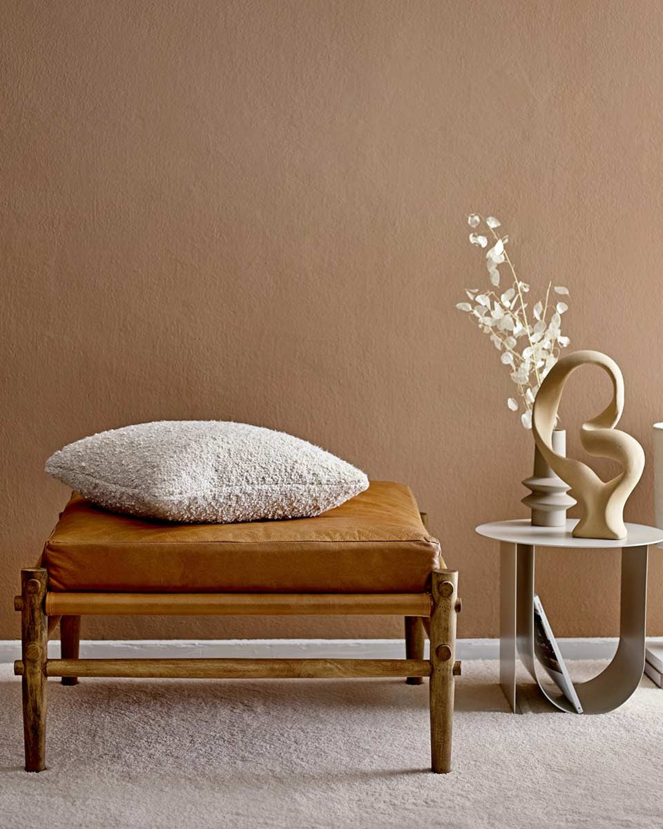 Cuscino bianco moderno by Bloomingville