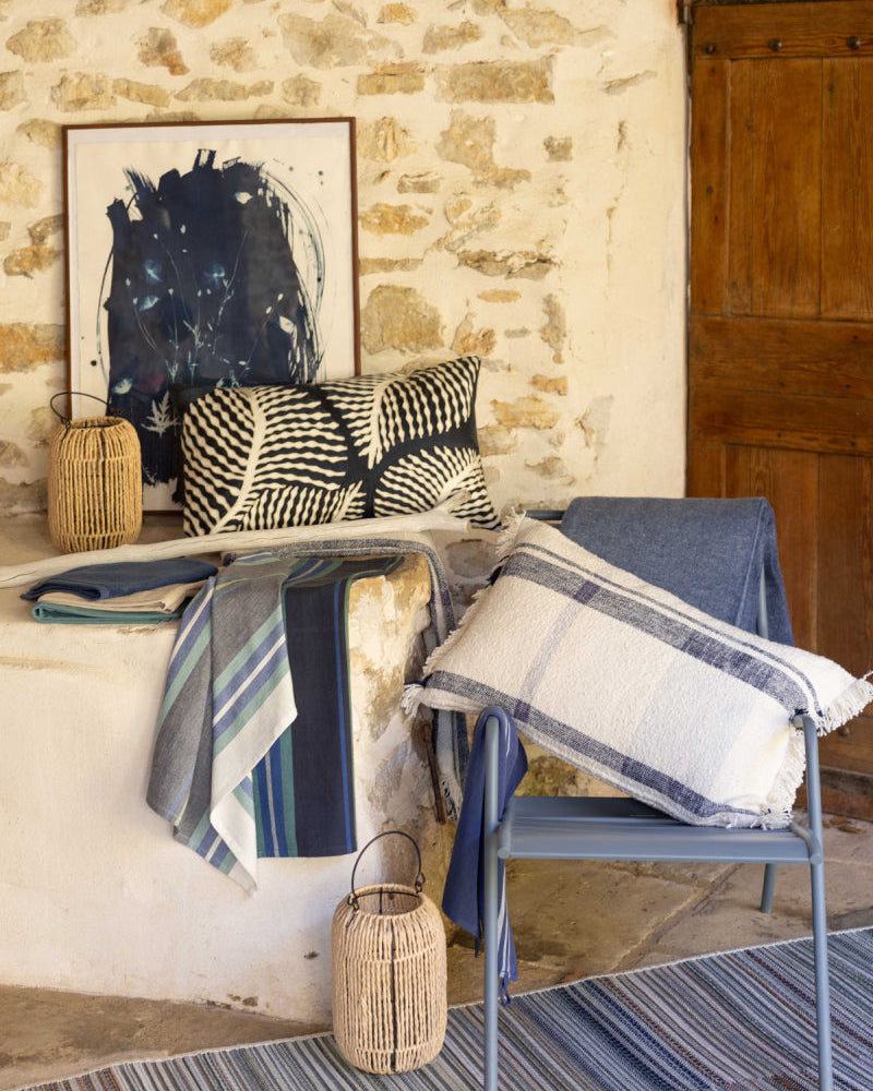 Cuscino Jane Jacquard Multi Marine 40 X 65