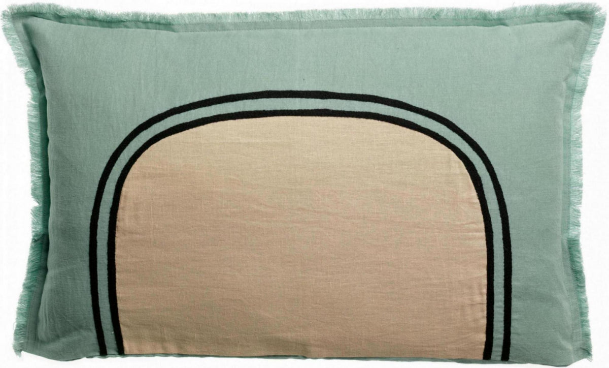 Cuscino Laly bicolore Opalino 40 X 65