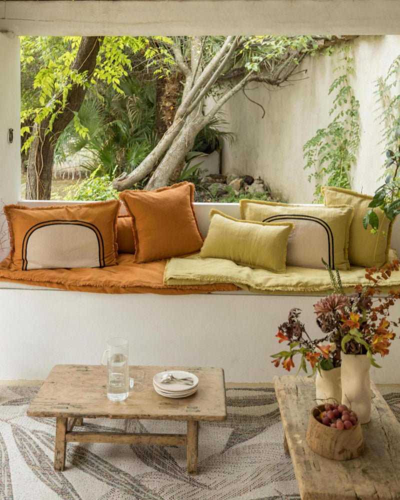 Cuscino Laly bicolore Oro 40 X 65