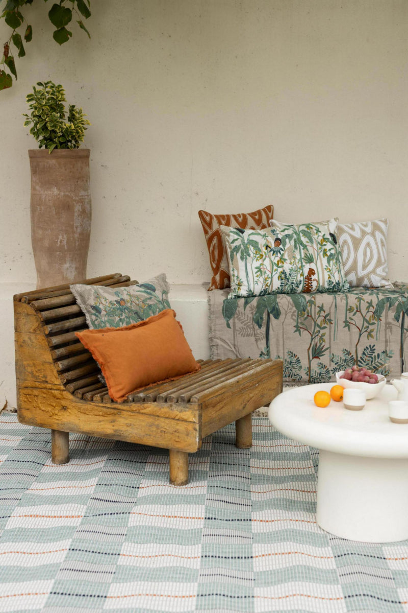 Cuscino Raja Ricamato Multico 40 X 65