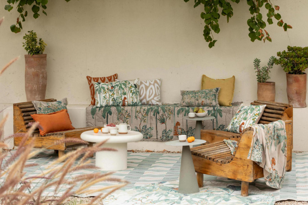 Cuscino Raja Ricamato Multico 40 X 65