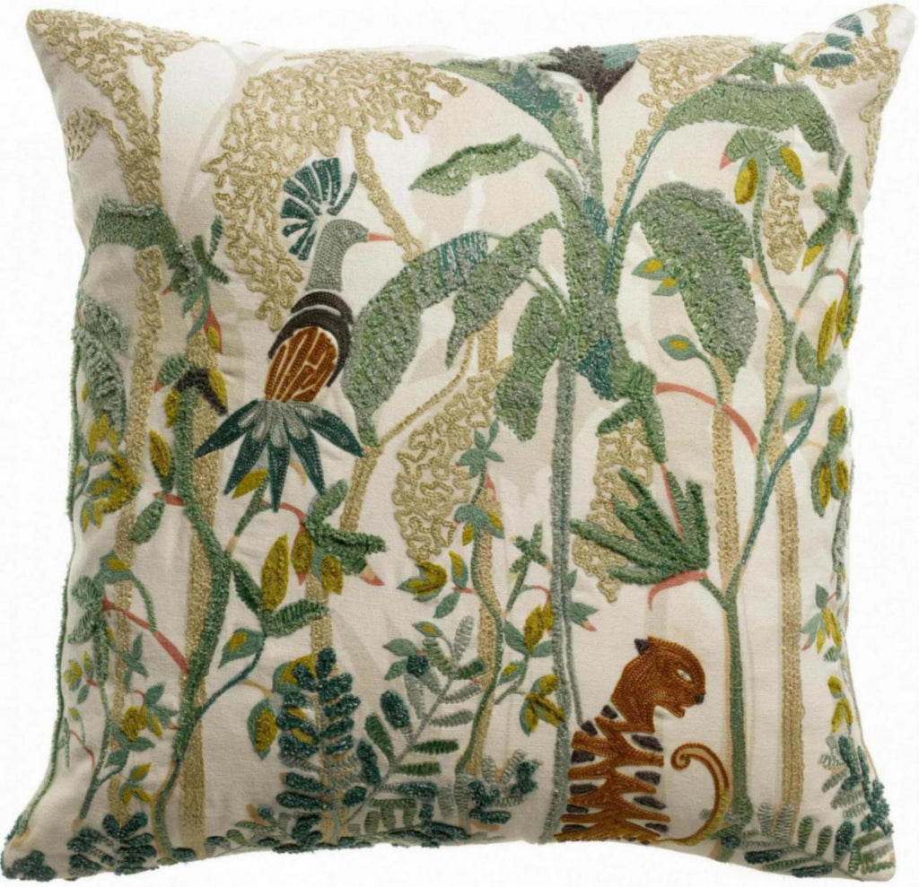 Cuscino Raja Ricamato Multico 45 X 45