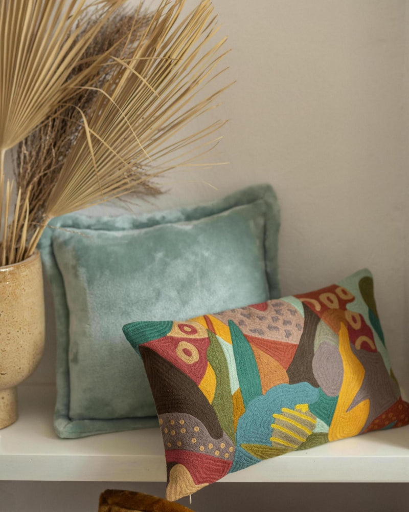 Cuscino ricamato Izel Mineral 30 X 50