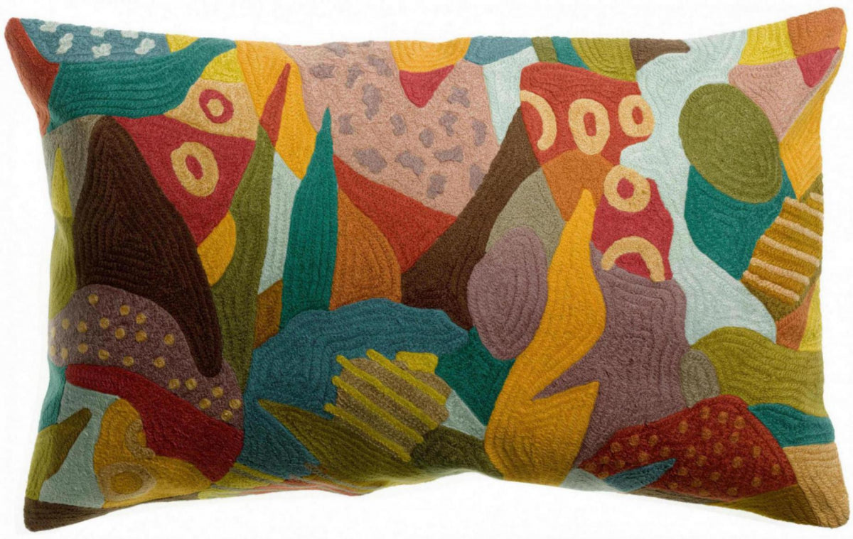 Cuscino ricamato Izel Mineral 40 X 65