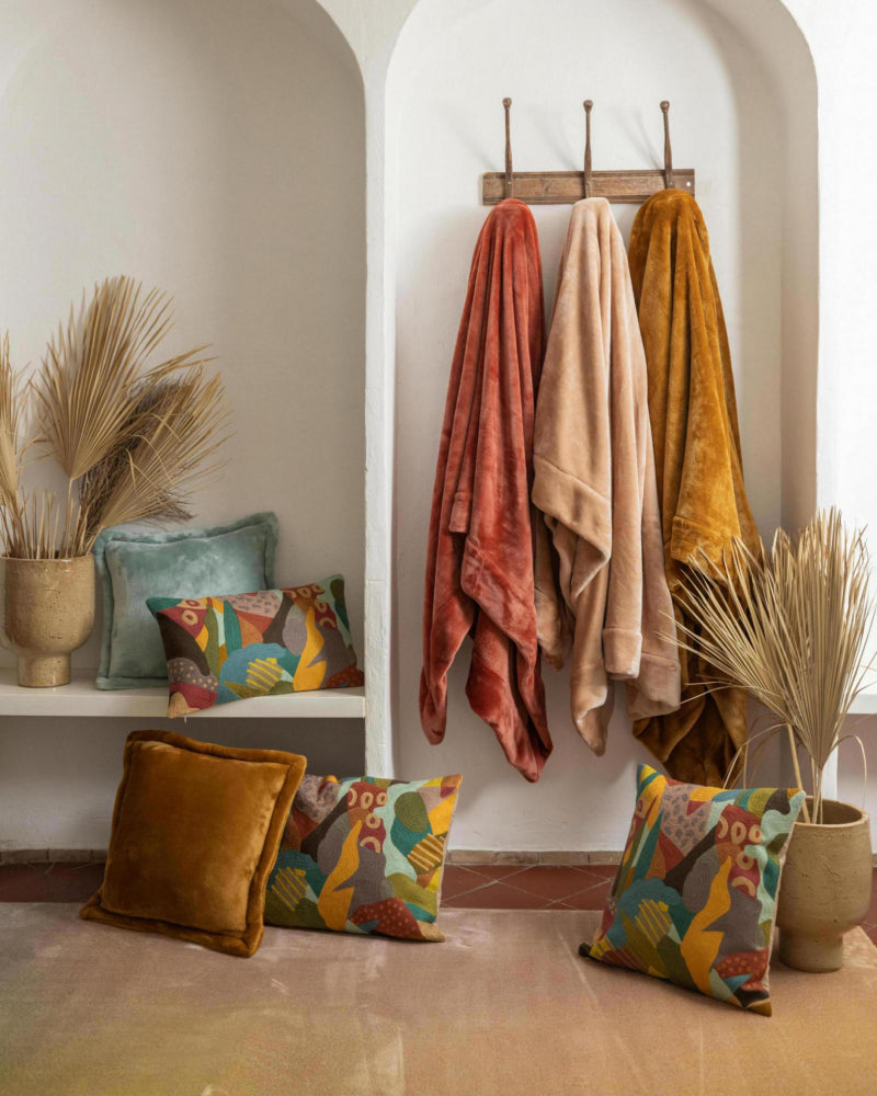 Cuscino ricamato Izel Mineral 40 X 65