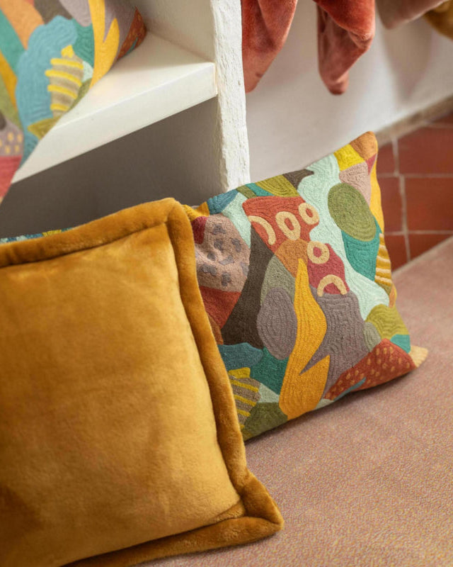 Cuscino ricamato Izel Mineral 40 X 65