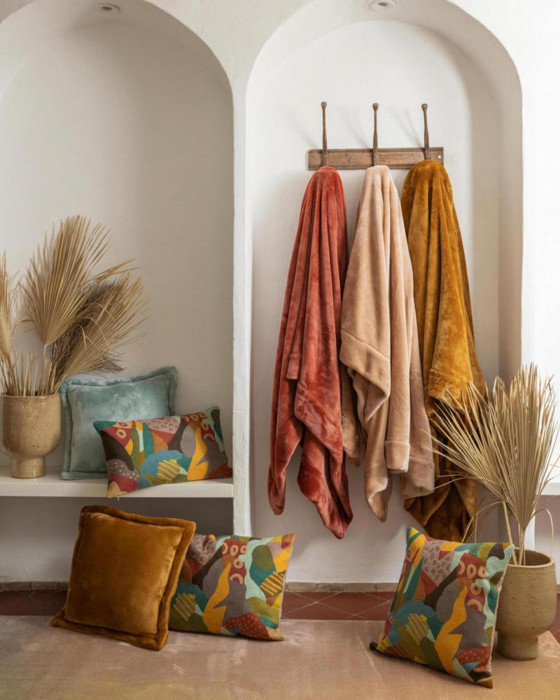 Cuscino ricamato Izel Mineral 45 X 45