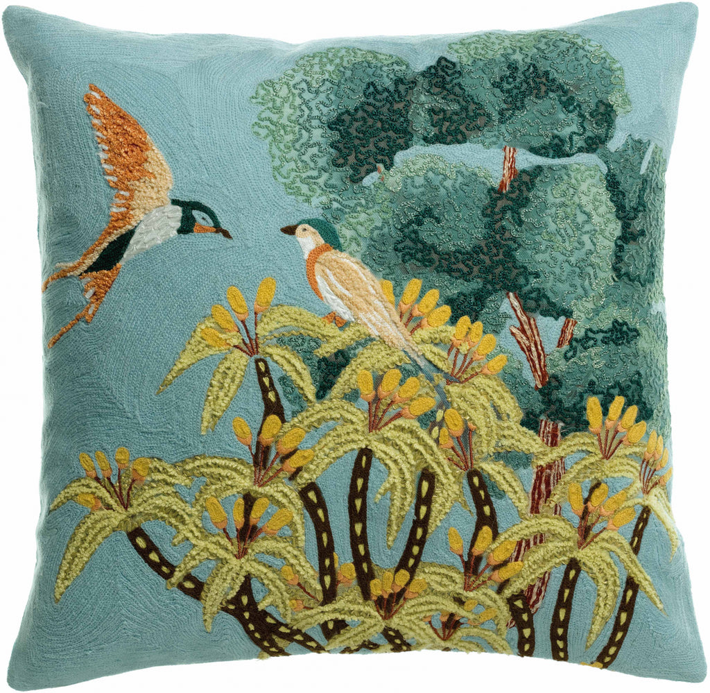 Cuscino ricamato Lola Multico 45 X 45