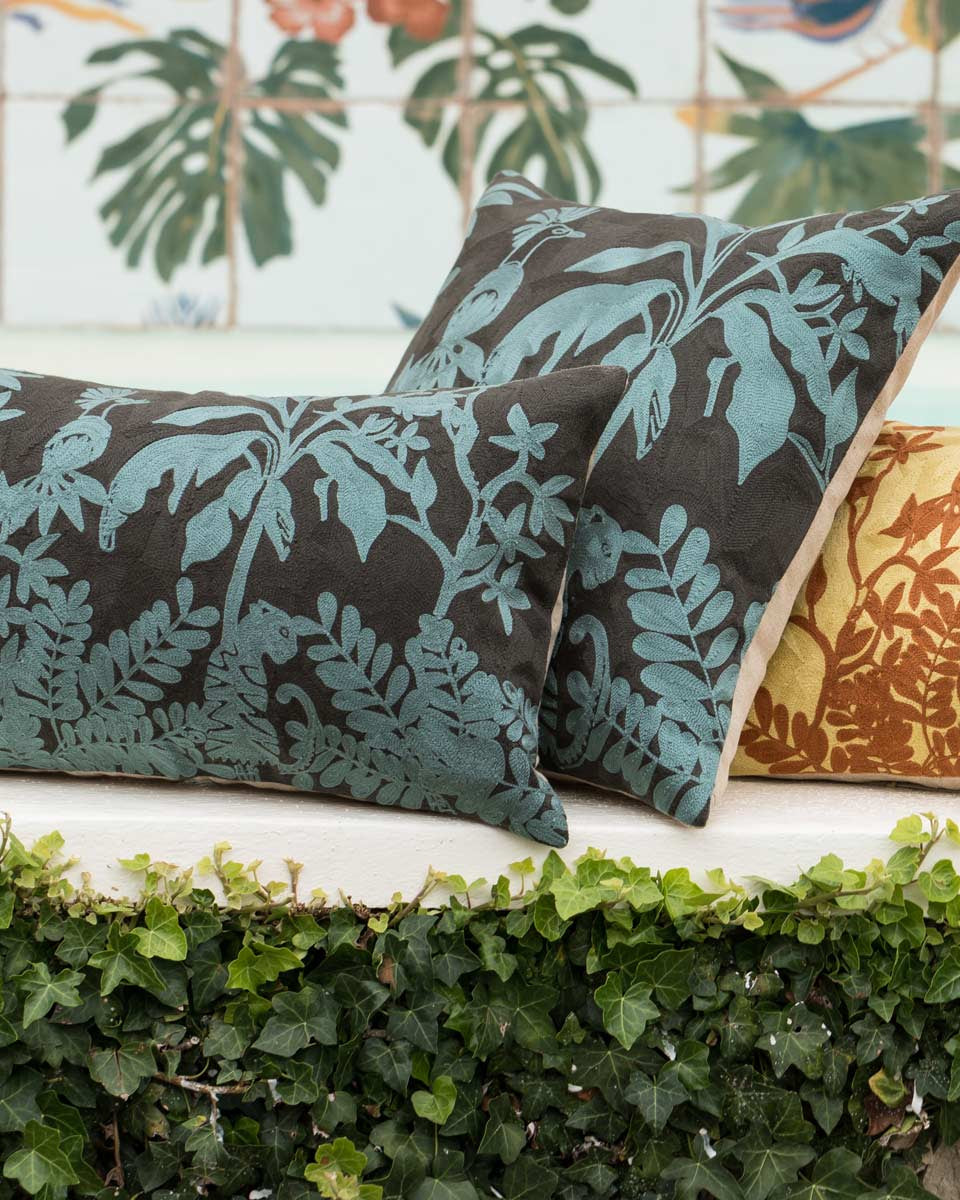 Cuscino Raki Ricamato quadrato