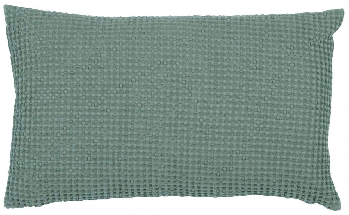 Cuscino riciclato Maia Vert De Gris 30 X 50