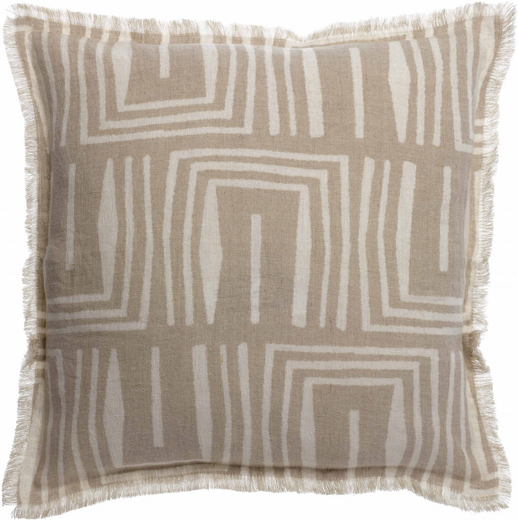 Cuscino Tina stampato Naturel 45 X 45