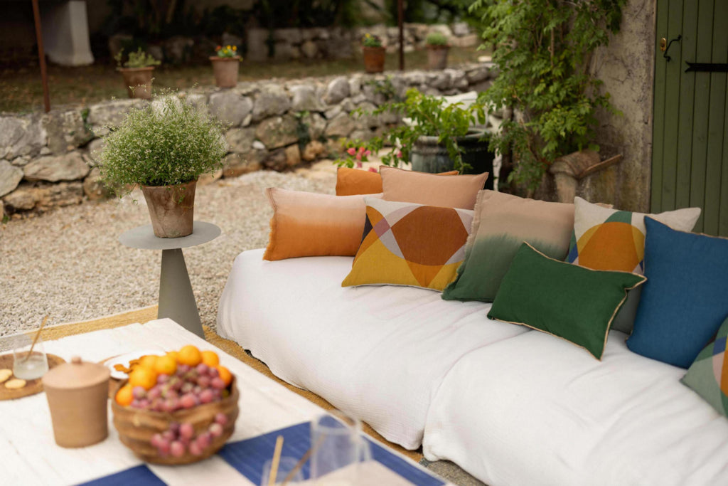 Cuscino Zeff Celeste Dragee 45 X 45