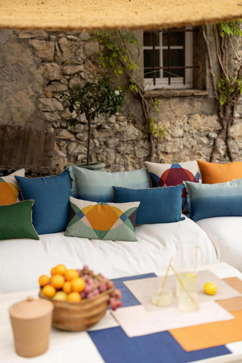 Cuscino Zeff Celeste Indaco 40 X 65