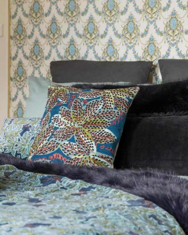 Cushion Ariane Petrole 45 X 45