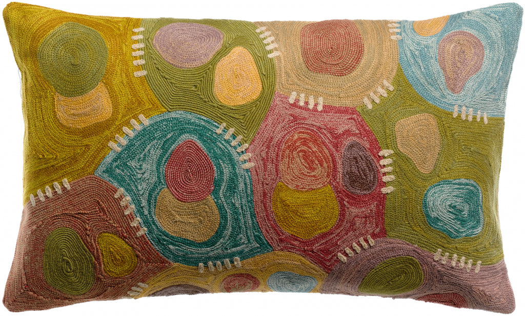 Cushion Nestor Embroidered Mineral 30 X 50
