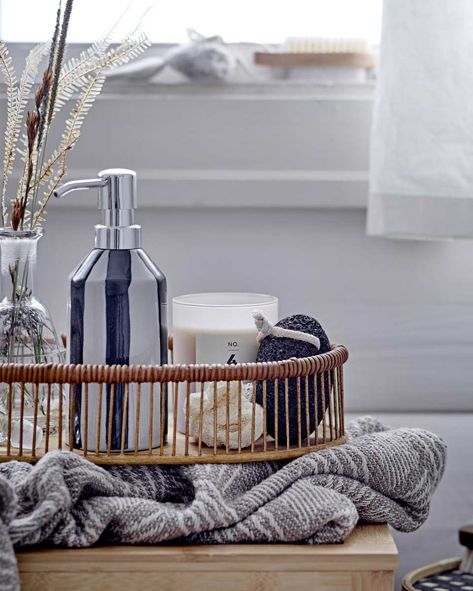 Dispenser portasapone a righe Serina Blomingville