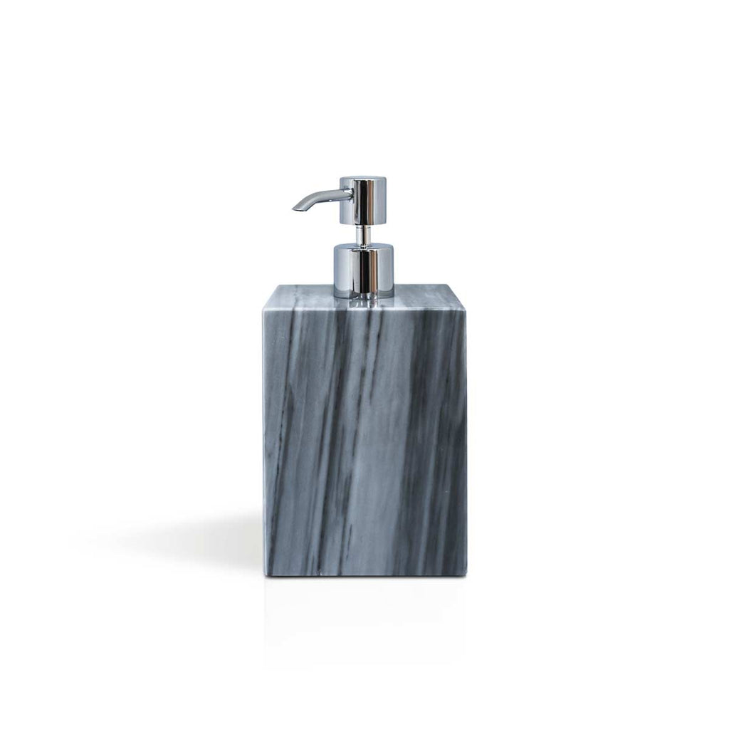 Dispenser sapone di design in marmo grigio