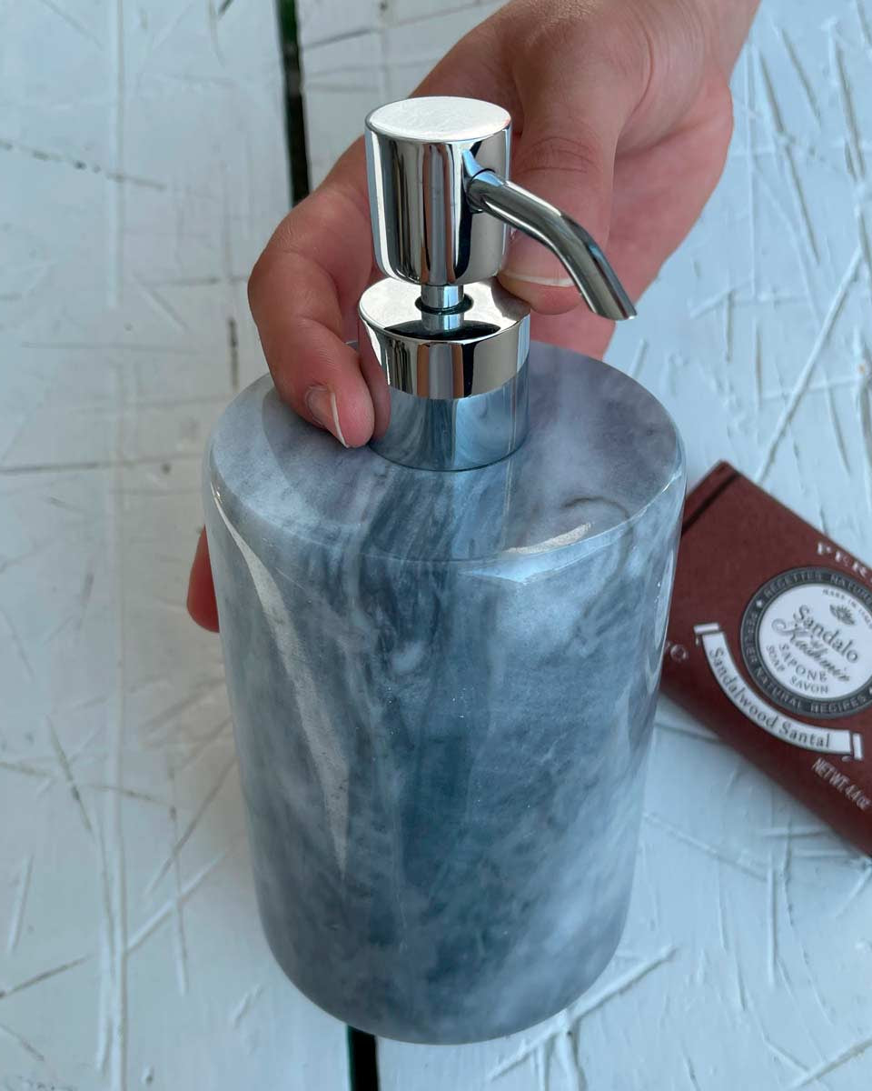 Dispenser sapone in marmo