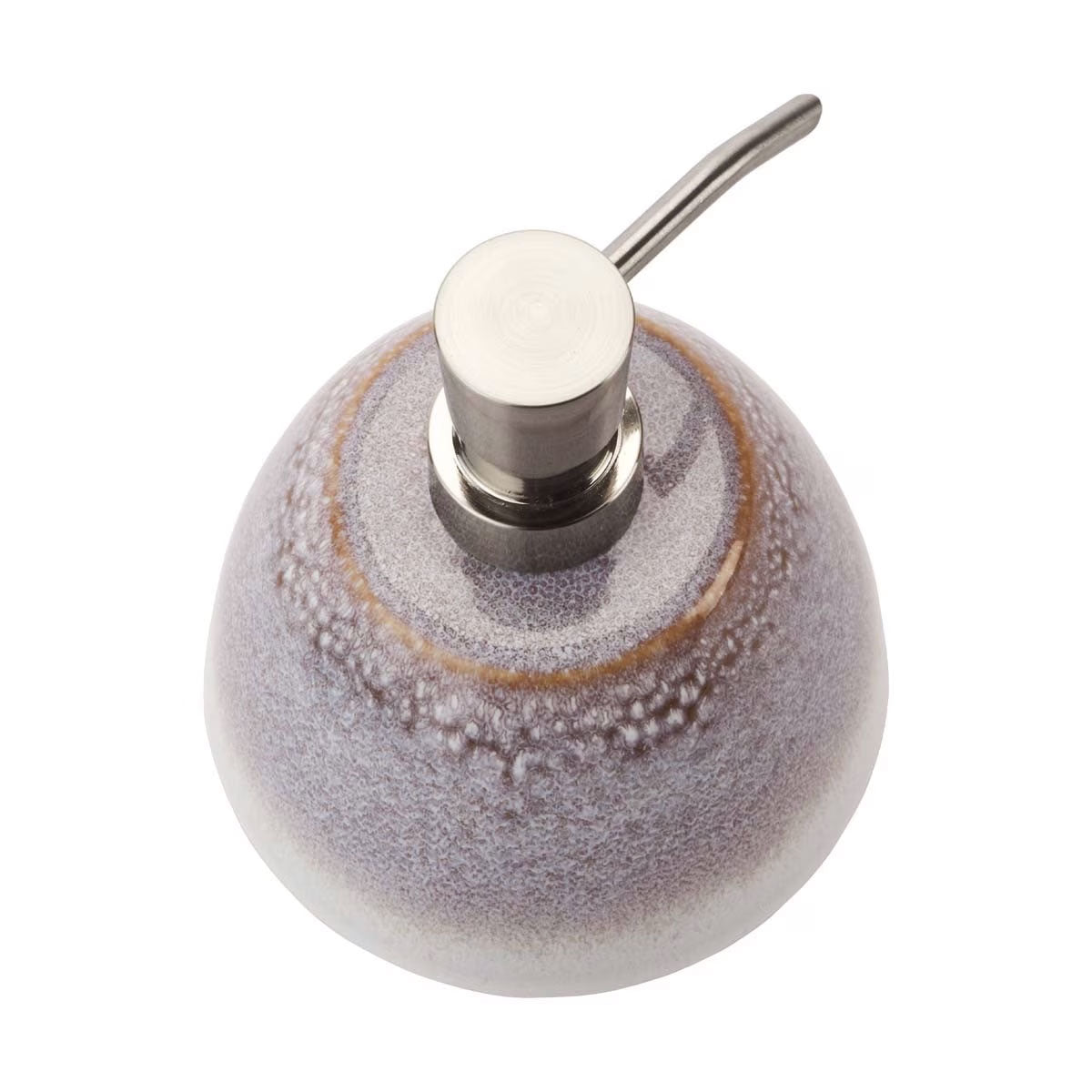 Dosatore in acciaio cromato del dispenser sapone Figo Malva