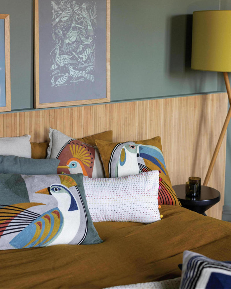 Federa per cuscino Zeff Bronze lavato a pietra 50 X 75