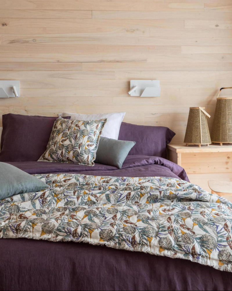 Federa per cuscino Zeff Raisin Stonewashed 50 X 75