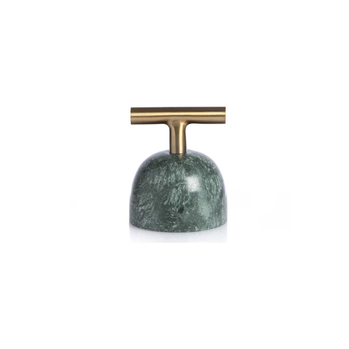 Fermacarte in marmo verde