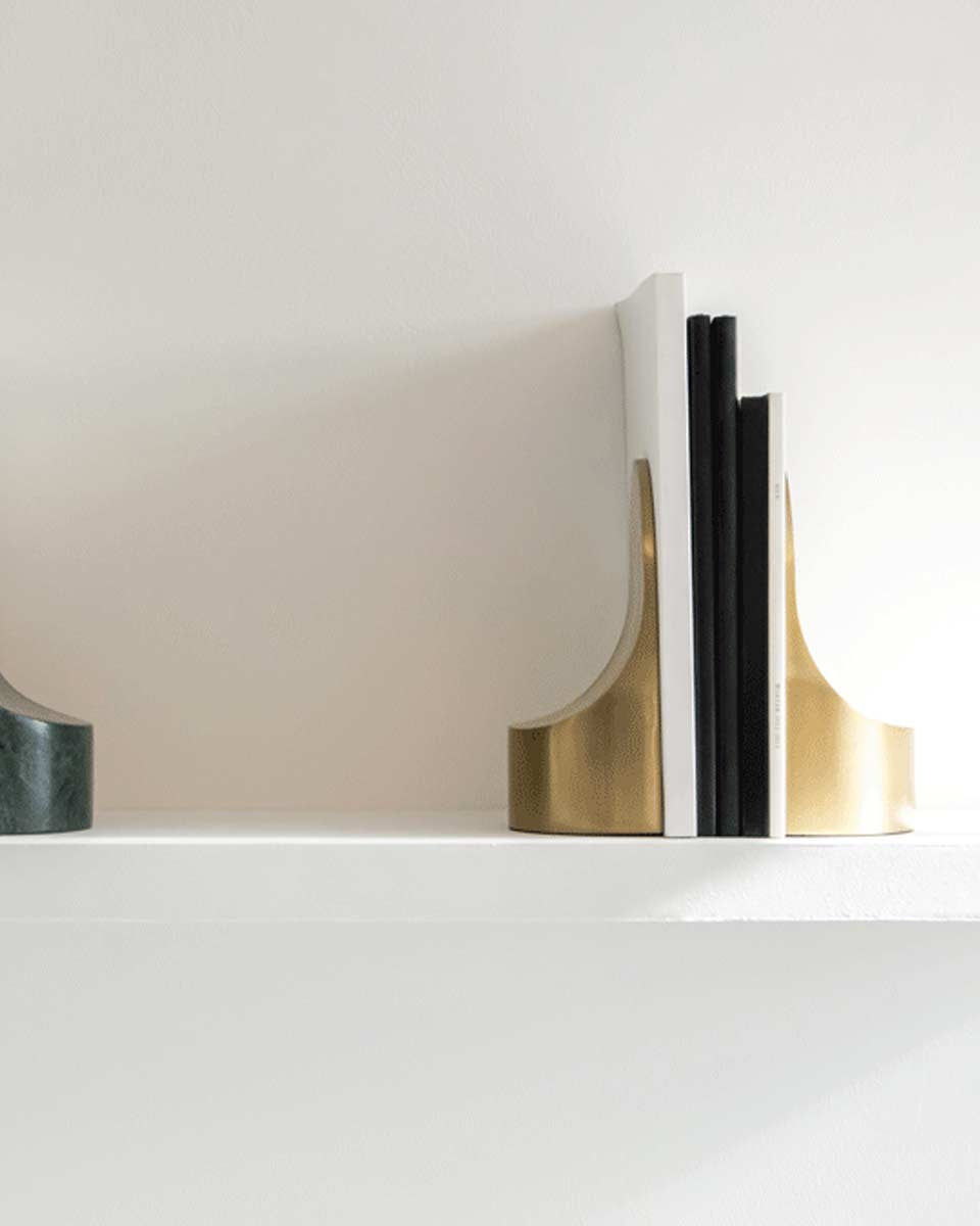 Fermalibri in metallo