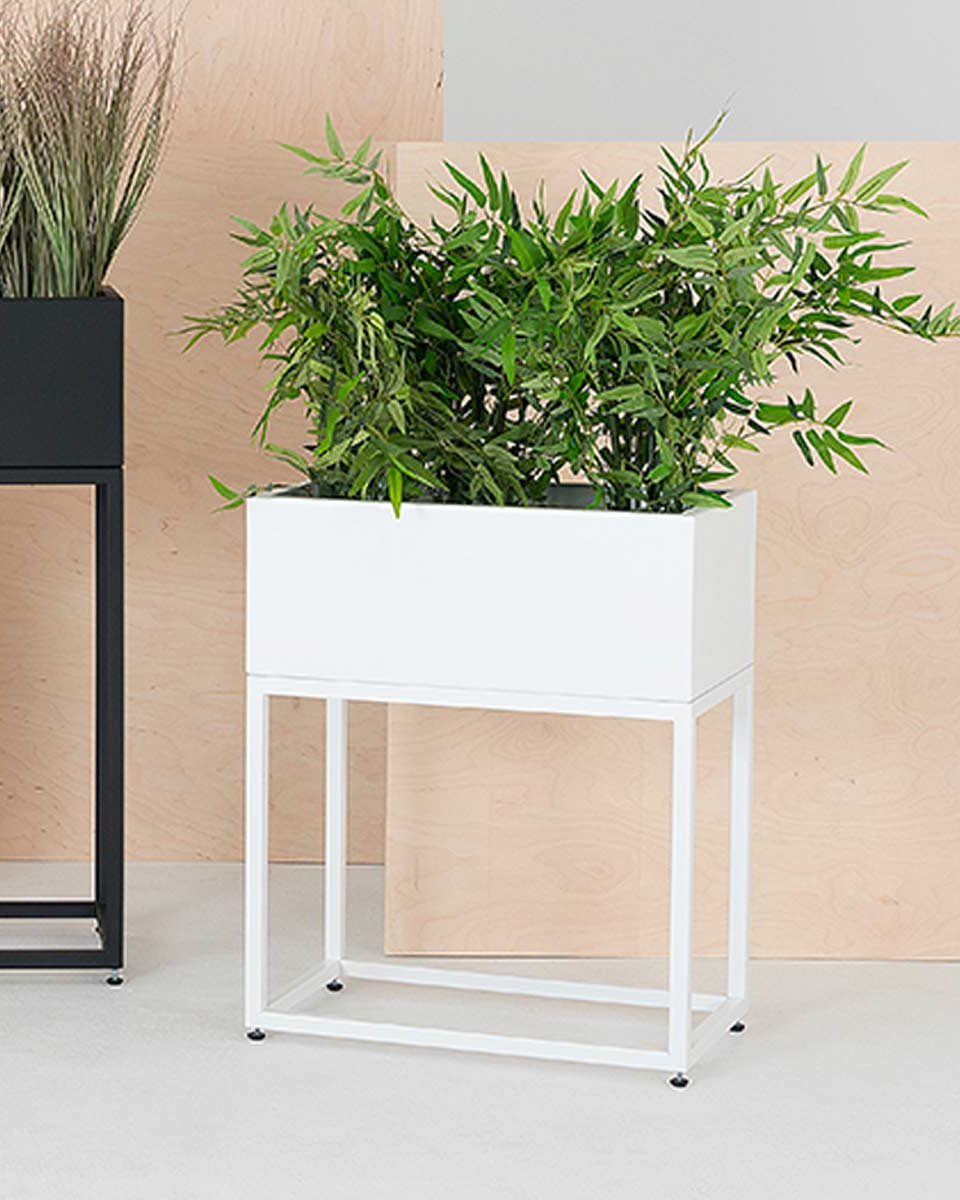 Fioriera da interni in metallo