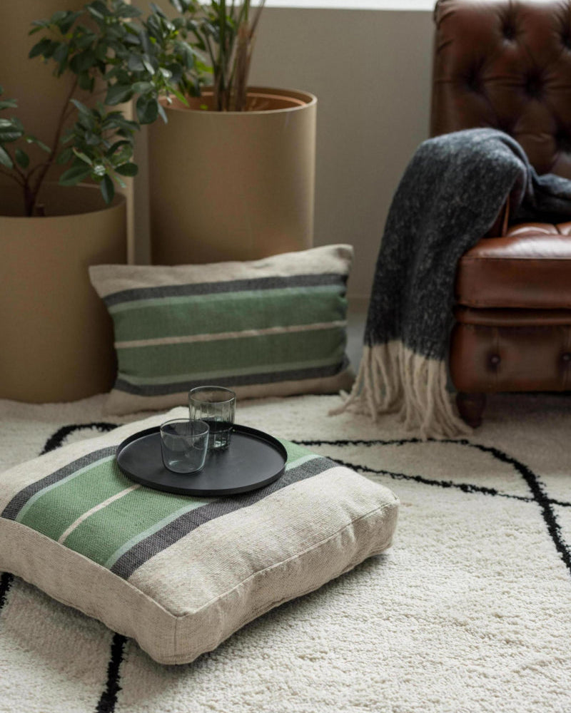 Floor Cushion Gatsby Eucalyptus 55 X 55 X 10