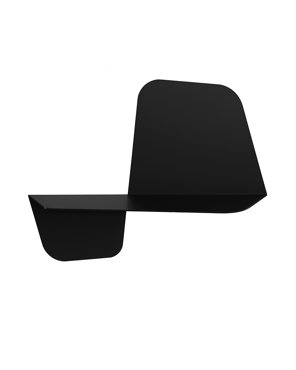 Mensola FLAP 42cm nera