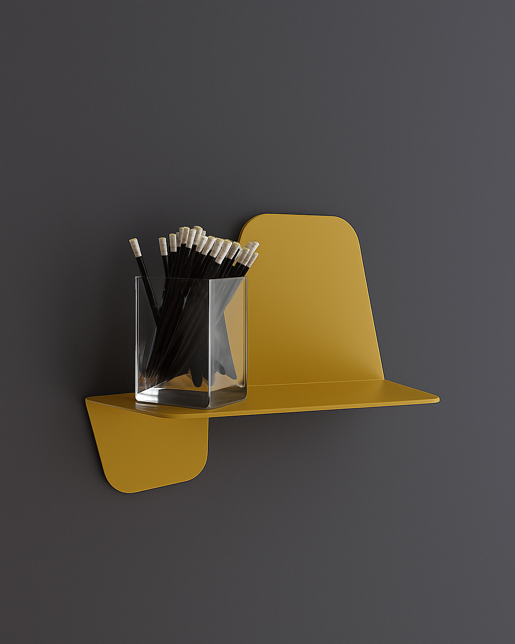 Mensola FLAP 42cm giallo maya