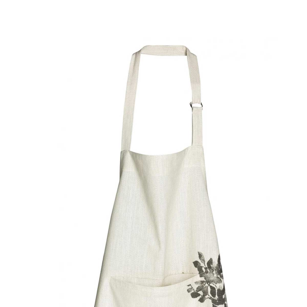 Isam - Grembiule a fiori in cotone, 80 X 85