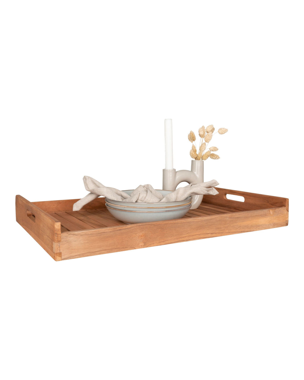 Faro - Vassoio in teak 58 x 30